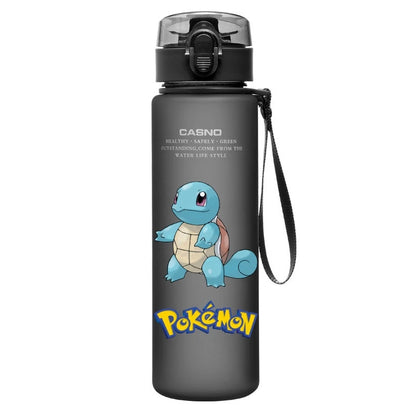 Pokemon Water Cup Anime Portable Children's Cute Pikachu Mewtwo Plastic Cartoon Outdoor Sports Large Capacity Water Bottle Gifts