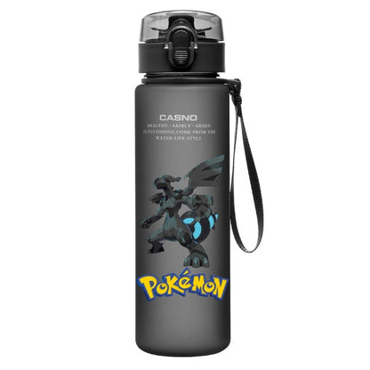 Pokemon Water Cup Anime Portable Children's Cute Pikachu Mewtwo Plastic Cartoon Outdoor Sports Large Capacity Water Bottle Gifts