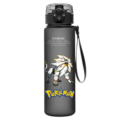 Pokemon Water Cup Anime Portable Children's Cute Pikachu Mewtwo Plastic Cartoon Outdoor Sports Large Capacity Water Bottle Gifts