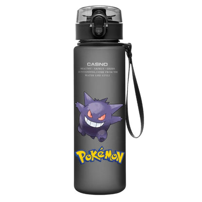 Pokemon Water Cup Anime Portable Children's Cute Pikachu Mewtwo Plastic Cartoon Outdoor Sports Large Capacity Water Bottle Gifts