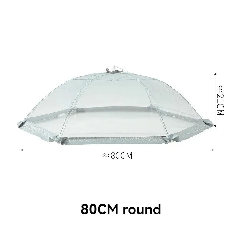 Foldable Food Covers Dining Table Mesh Cover Home Anti Fly Mosquito Tent Umbrella Picnic Protect Net Kitchen Accessories